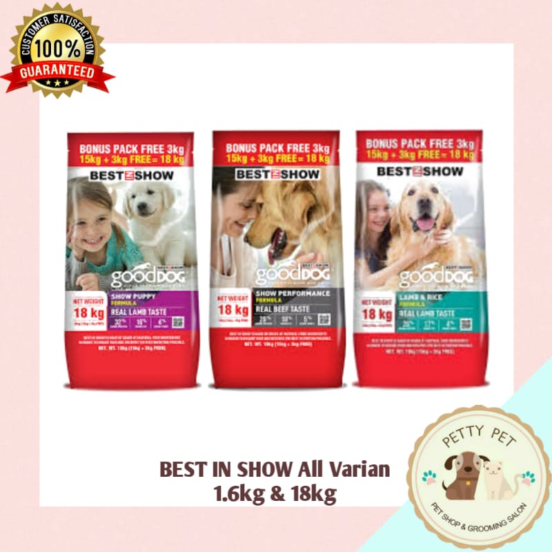 Jual Best In Show All Varian 18kg/Good dog Lamb/Best in show Puppy/Best