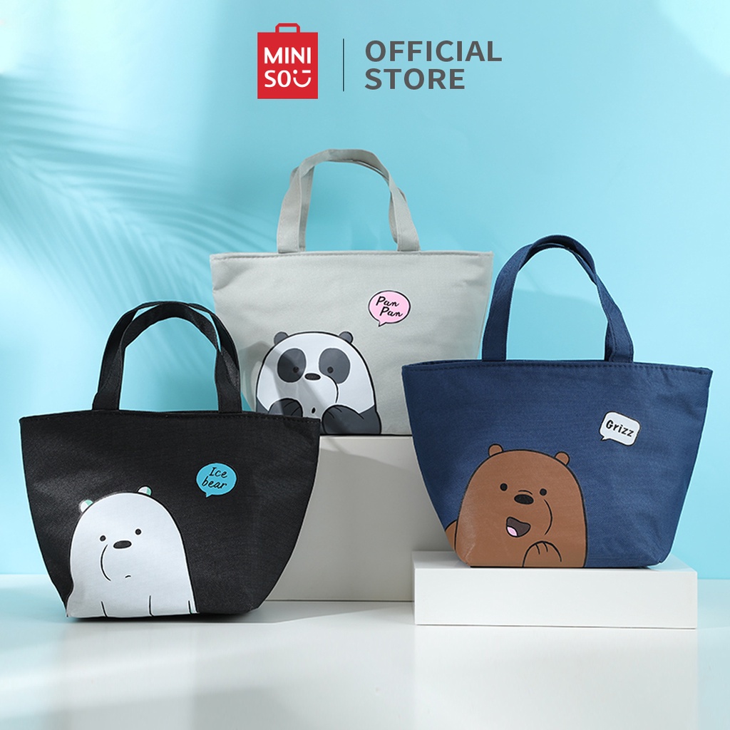 Jual Miniso Official Tas Bento Makan Siang Terisolasi Tas Bekal We Bare