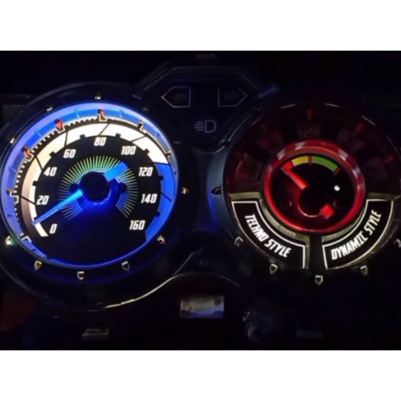 Jual papan panel custom speedometer jupiter robot