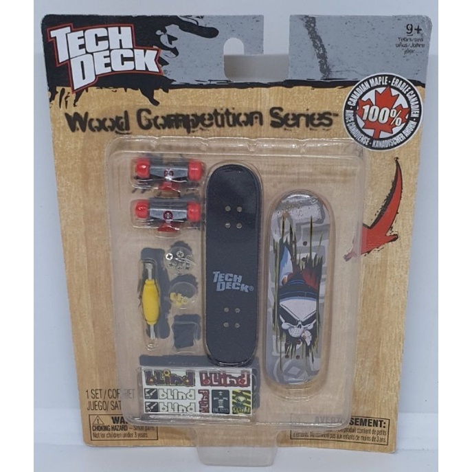 Jual Mini Skate Board Tech Deck Fingerboard Wood Competition Series Mainan Skateboard Jari | Shopee Indonesia