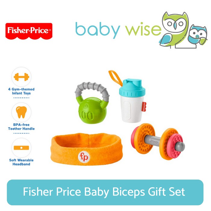 Jual Fisher Price Baby Biceps Gift Set Shopee Indonesia