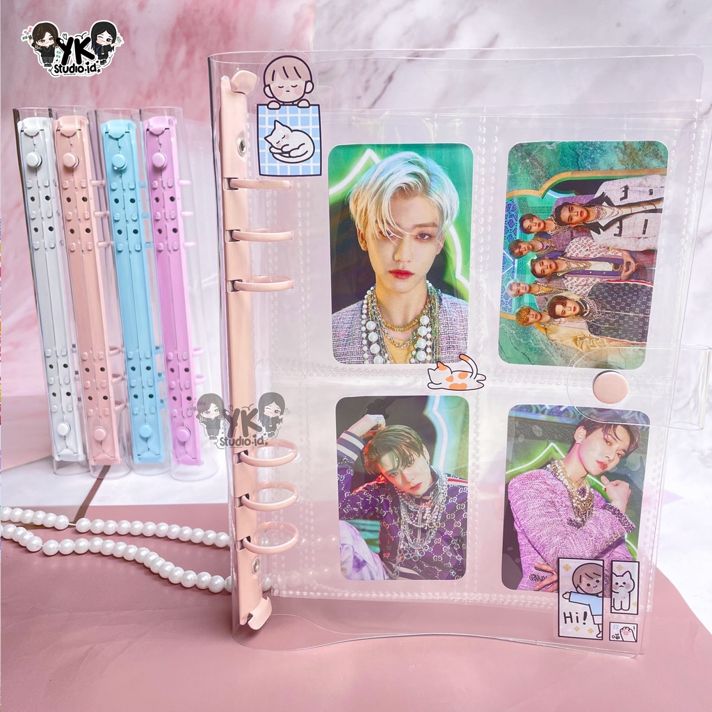 Jual Binder Album Photocard / Binder 6 Ring PC Kpop 4P / Binder