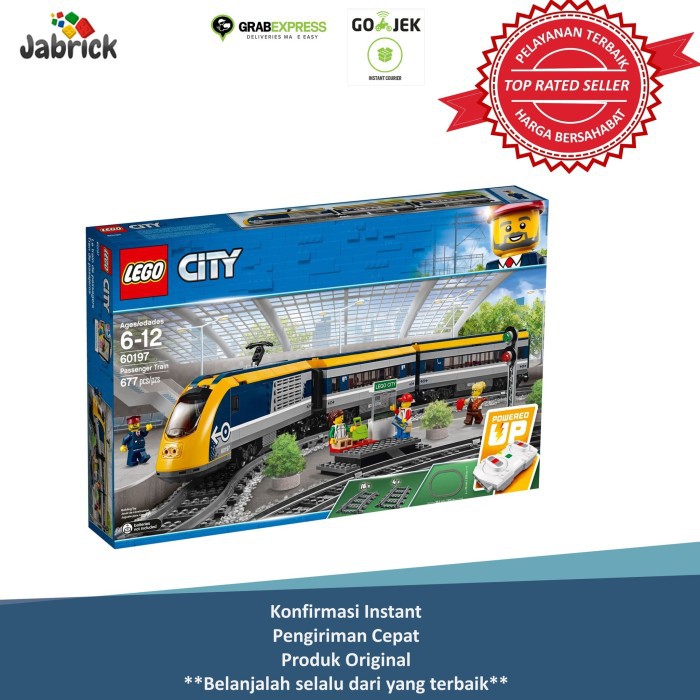 Jual Lego 60197 City Passenger Train | Shopee Indonesia