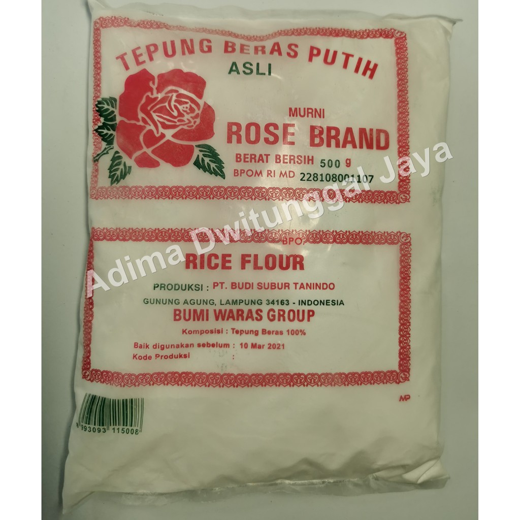 Hilarious Olahan Dari Tepung Beras Rose Brand References