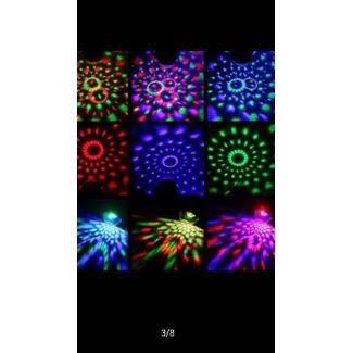 Terlaris.. Lampu disko panggung LED 3W sensor musik.lampu disko bar LED RGK efek  suara dengan remot | Shopee Indonesia
