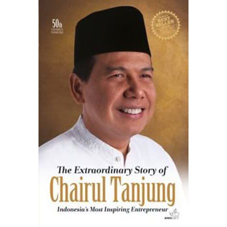 Buku Biografi Chairul Tanjung -The Extraordinary Story of Chairul Tanjung -  INGGRIS (Hard Cover) | Shopee Indonesia