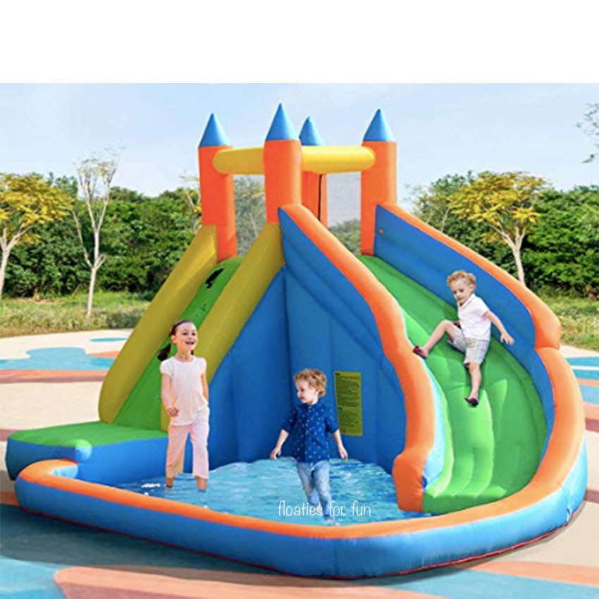 Jual Big Promo Istana Mainan Anak Seluncuran Rumah Balon Fff 63009 | Shopee Indonesia