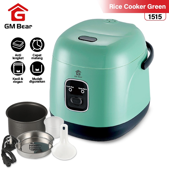Jual GM Bear Rice Cooker Mini 0,8L Penanak Nasi Shopee Indonesia