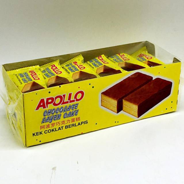 Jual Apollo Bolu Malaysia | Coklat 1 Box Isi 24 | Shopee Indonesia
