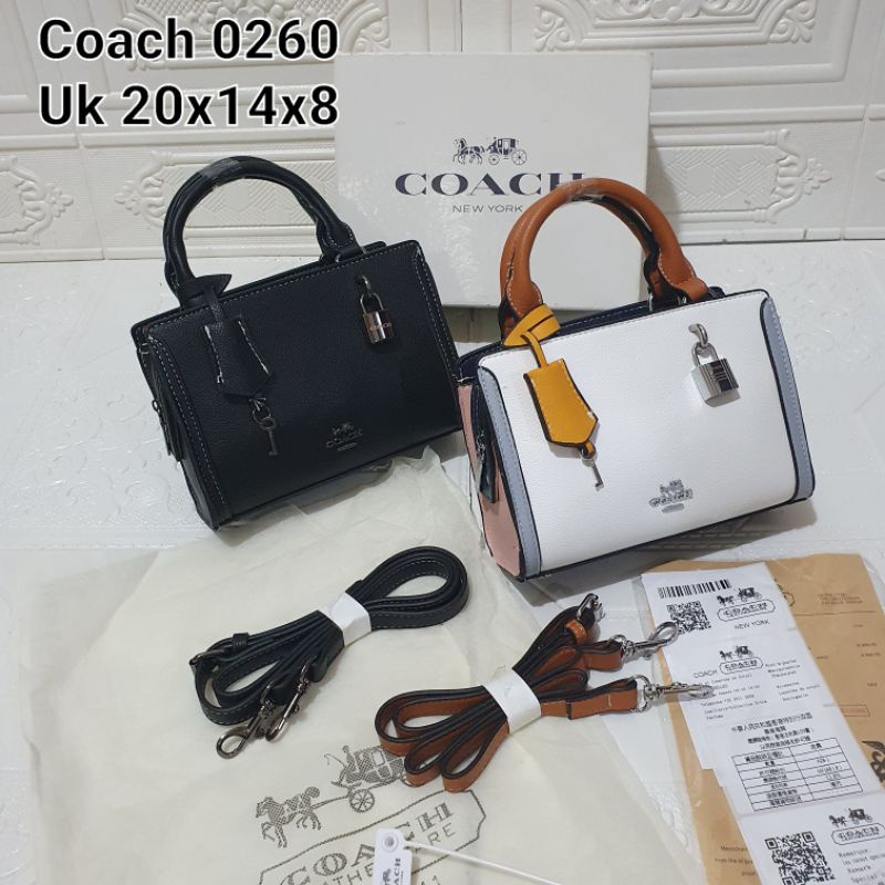Jual Tas Coach Micro zoe import / Tas wanita import Coach Locky / Tas