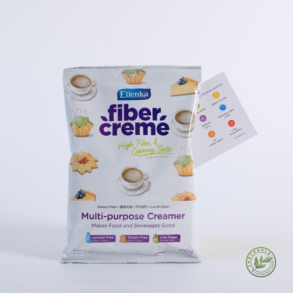 Ellenka Fiber Creme Multi Purpose Creamer 100 gr Shopee Indonesia