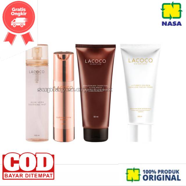 Jual Lacoco Series Anti Acne Skincare Terbaik Original Nasa Shopee(04)