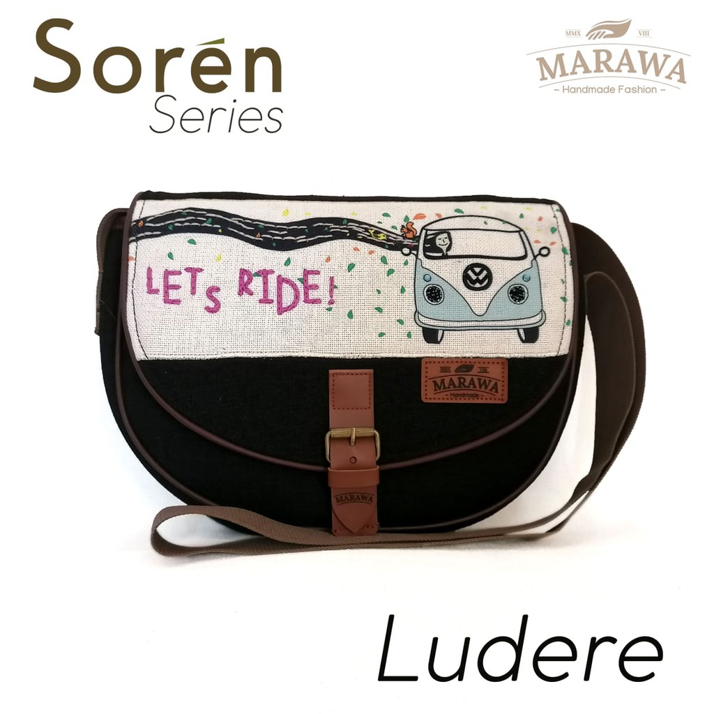 Marawa Soren Ludere Ethnic Embroidery Original fashion untuk wanita dengan kualitas lokal