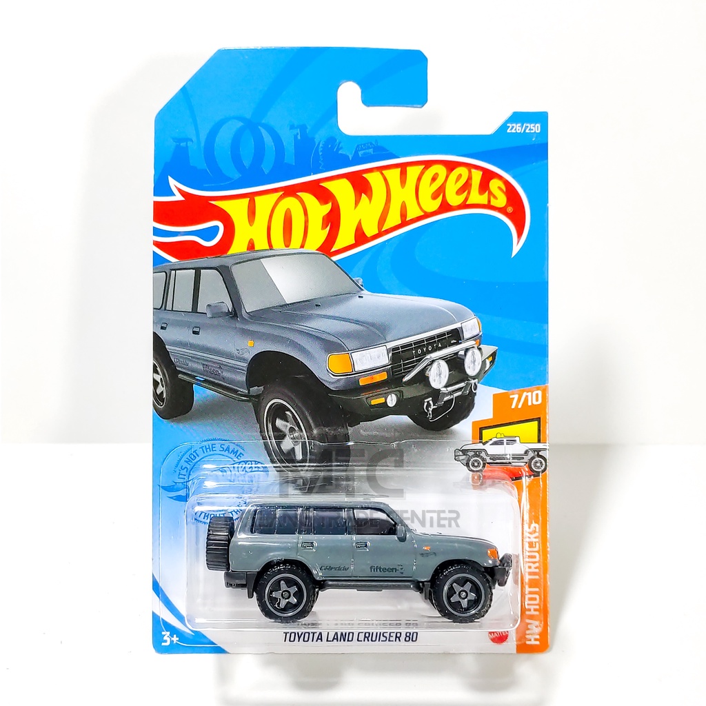 JUAL Hot Wheels Toyota Land Cruiser 80 Grey N 2021 Jual Onderdil