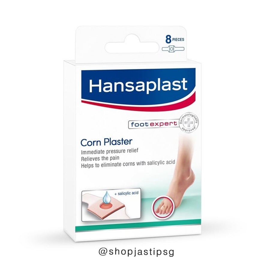 Jual JAN23 JKT Hansaplast Detox Foot Corn Plaster Remover 8pc Plaster
