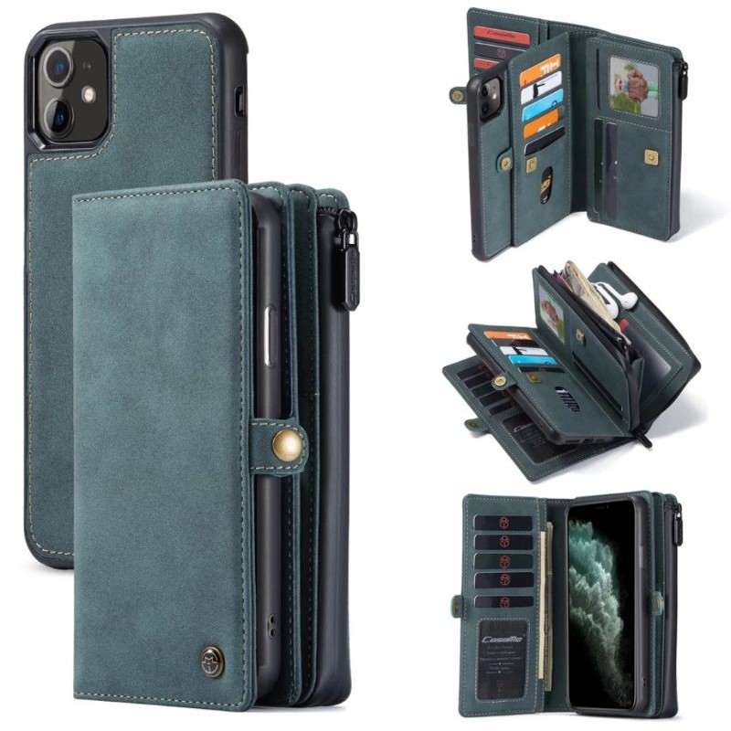 Jual Case Iphone 11 Pro / Iphone 11 Case Original Caseme Flip Case Leather Cesing+ Dompet | Shopee Indonesia