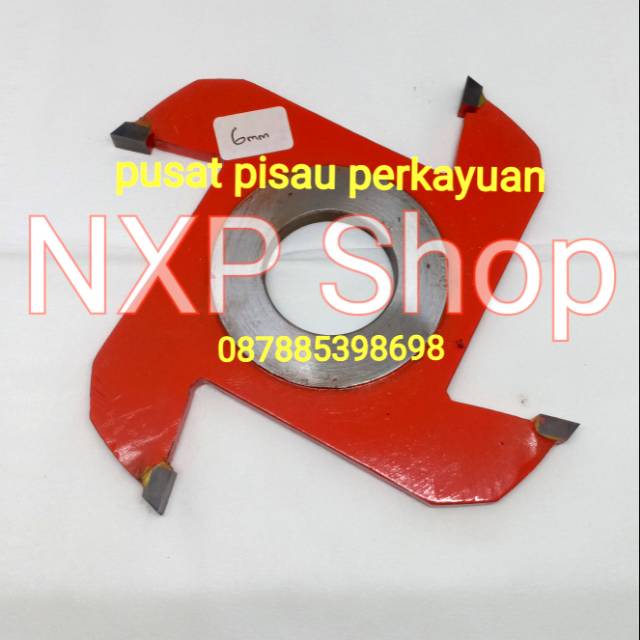 Jual Mata profil kayu lurus 6mm groving kerok kayu gruving groping