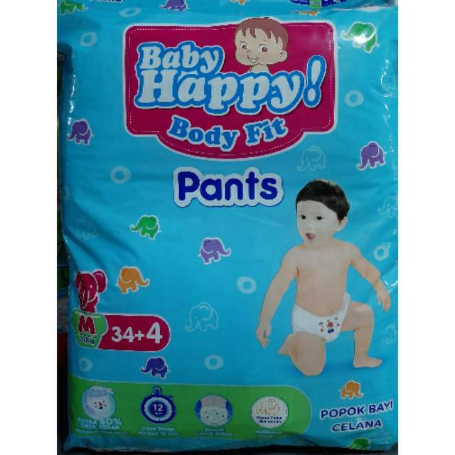 BABY HAPPY Pants M.34+4 / L.30+4 / XL.26+4 / XXL.24+4