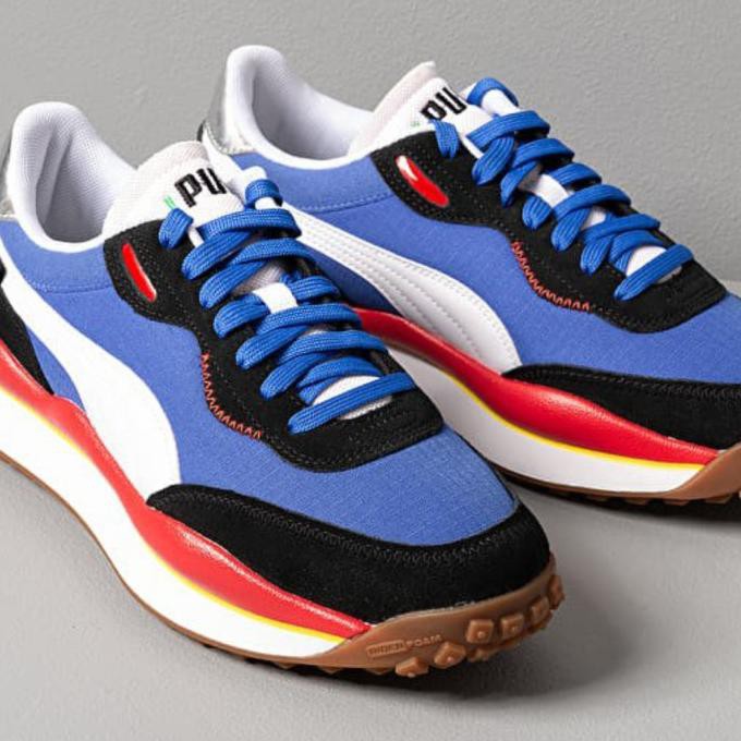 Jual Sepatu Sneakers Puma Style Rider Play On Multicolour Pria Original - Biru, 41 Forestore44 | Shopee Indonesia