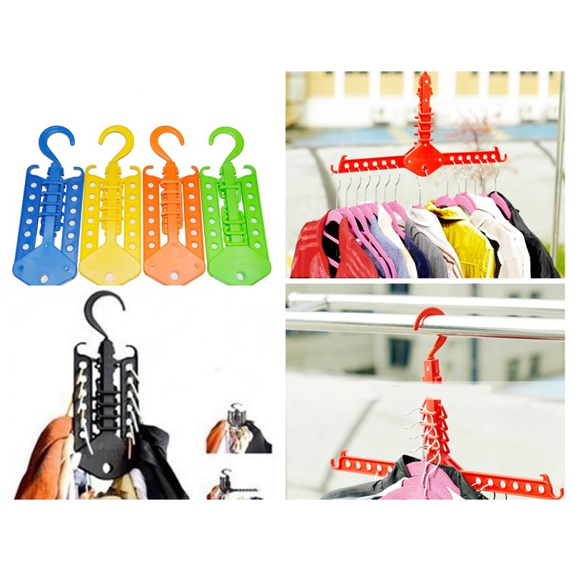 Magic Hanger Ajaib Hanger Baju rak gantungan Baju Multifungsi Shopee