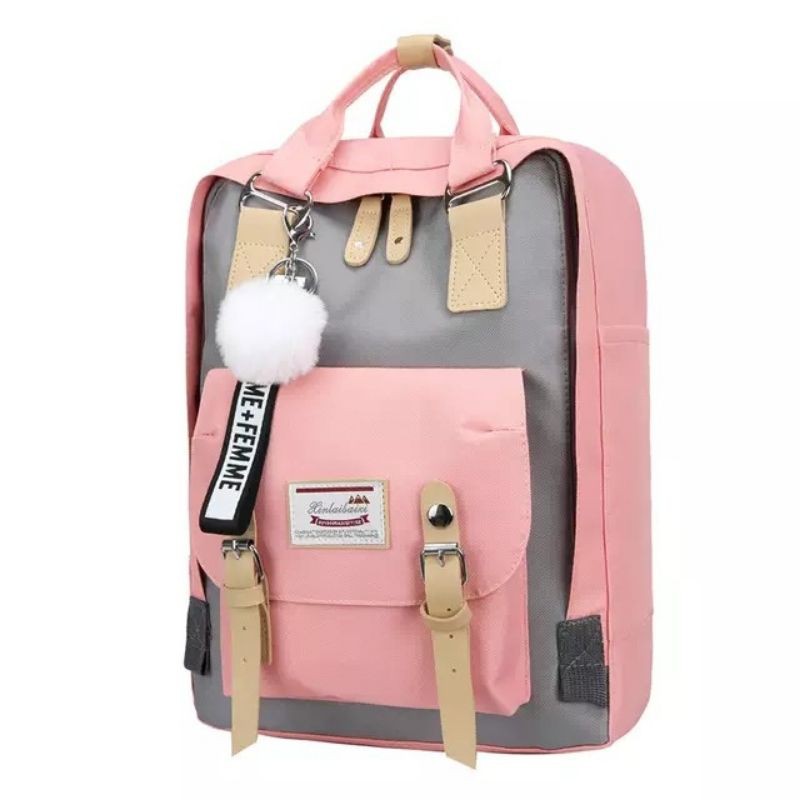 tas sekolah siswa sekolah menengah kampus tas ransel fashion kasual