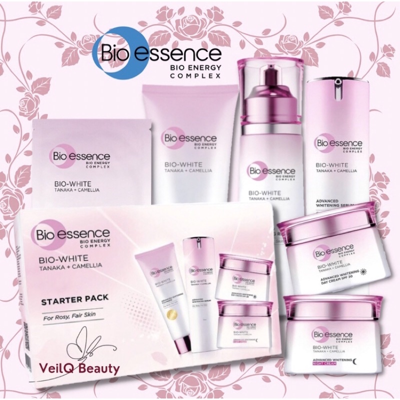 Jual (Original 100) Bio Essence Bio White Starter Pack Tanaka+Camelia