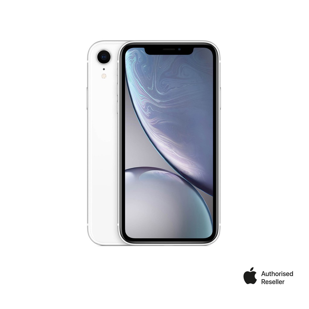 Apple iPhone XR 128GB, White Shopee Indonesia