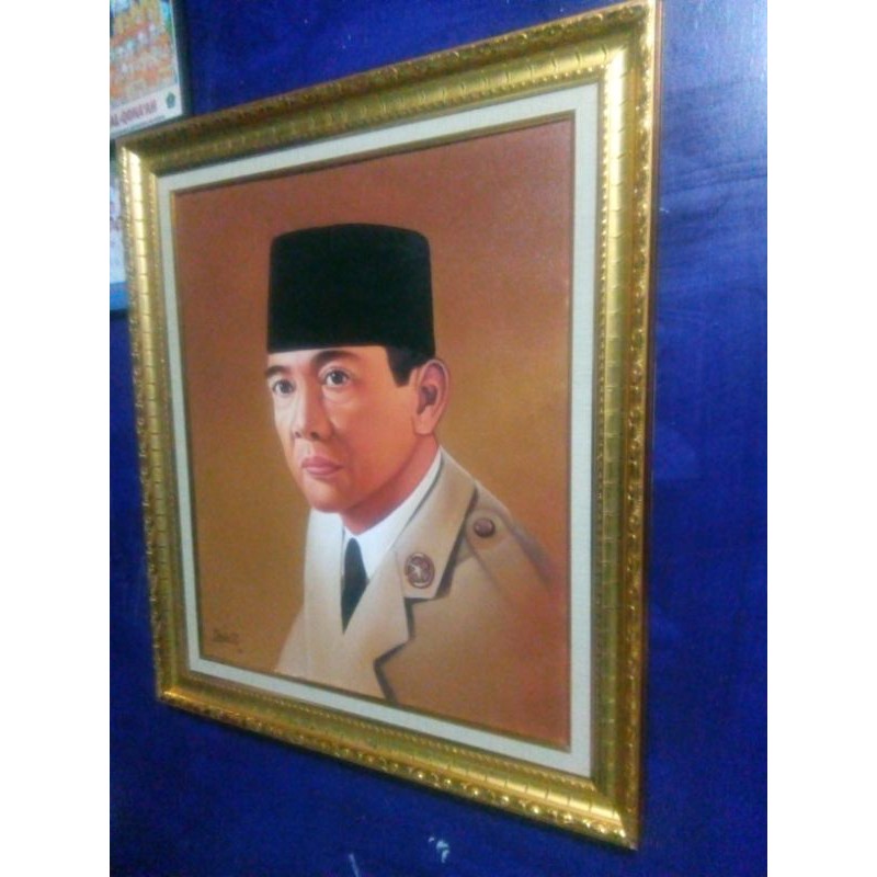 Jual Lukisan Figur(Ir.soekarno) Indonesia|Shopee Indonesia 800_X_800_jpg