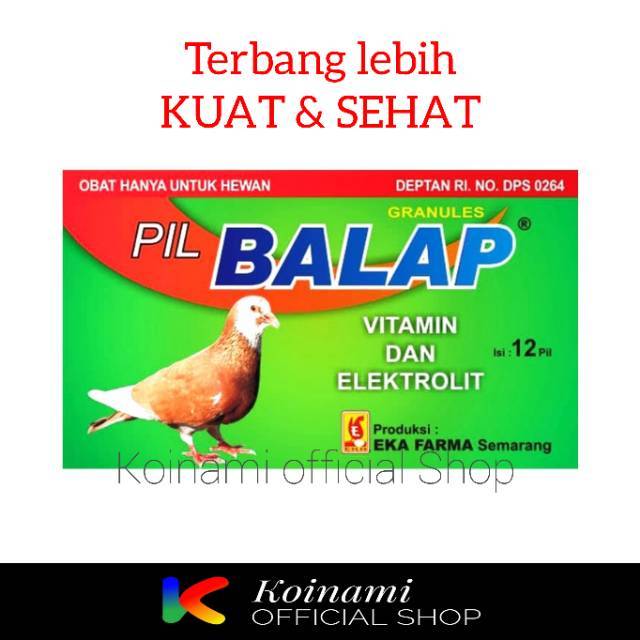 Jual Pil Balap Vitamin Burung / Eka Farma | Shopee Indonesia