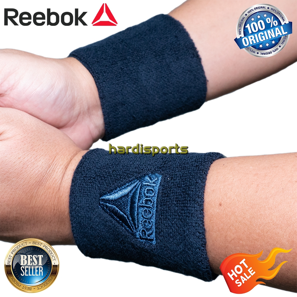 Jual Wrist Band Wristband Reebok ORIGINAL(isi 2 pcs) Shopee Indonesia