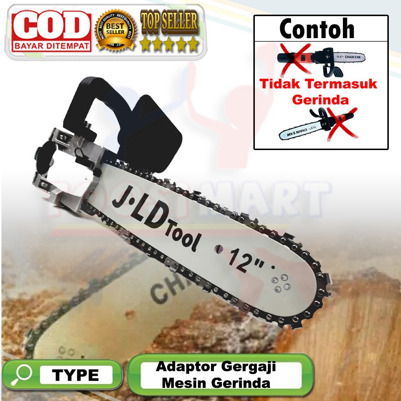 chainsaw mini adapter 12 inch chainsaw mesin gerinda