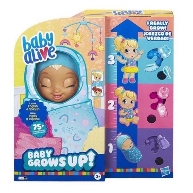 Jual Baby Alive Baby Grows Up (Happy) - Bisa Tumbuh Besar | Shopee Indonesia