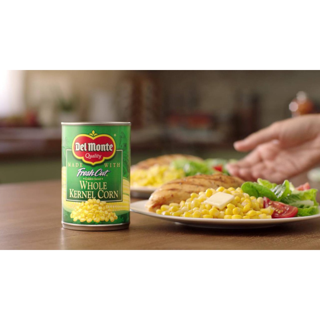 Del Monte fresh cut whole kernel corn 425gr / jagung manis kaleng