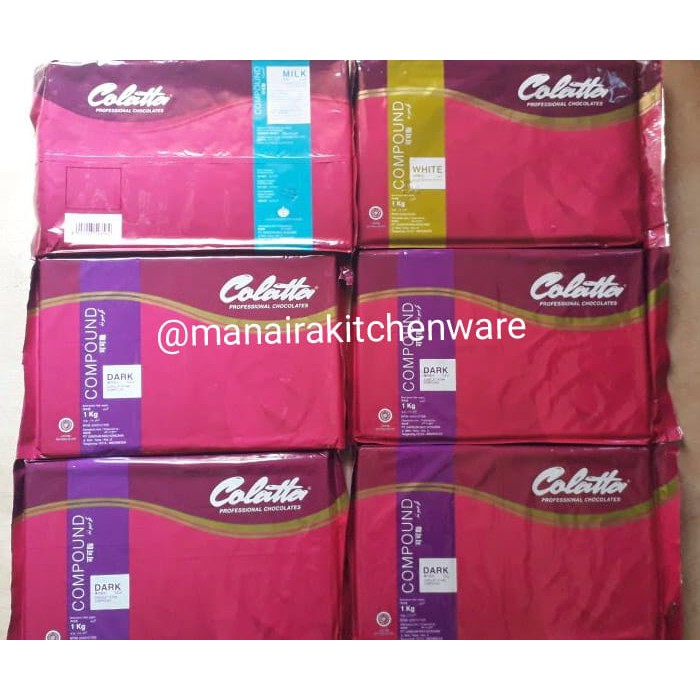 Jual Collata Compound Blok 3 Variant Rasa (Coklat Blok 1Kg) | Shopee Indonesia