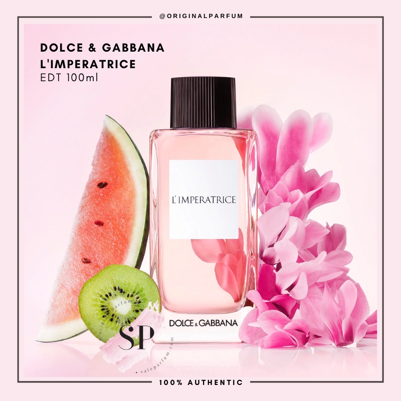 Jual Dolce Gabbana D&G 3 L'imperatrice L Imperatrice Edt 100Ml Original Indonesia|Shopee Indonesia