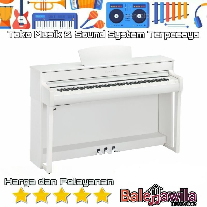 Jual Piano Elektrik Yamaha Clavinova CLP735 WH CLP735WH CLP 735WH