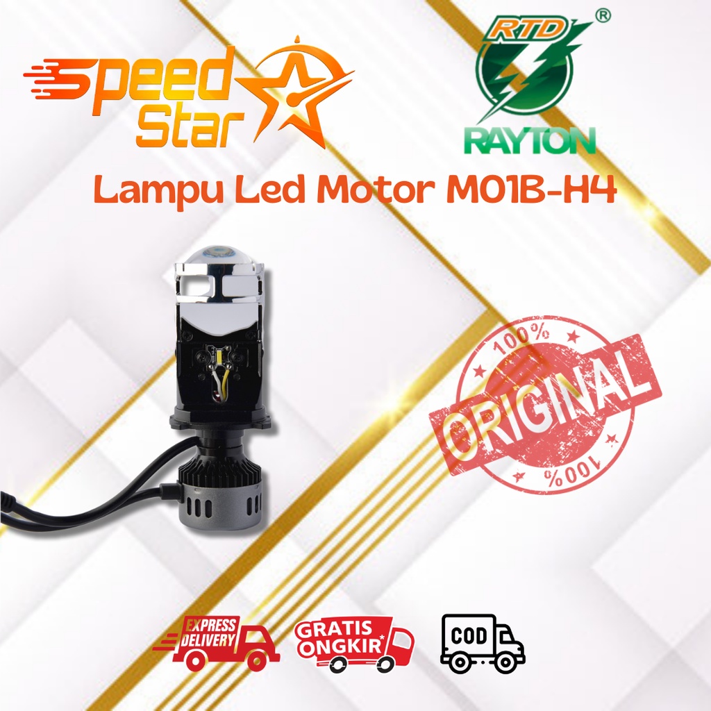 Jual Lampu Led Motor M01BH4 Original Shopee Indonesia