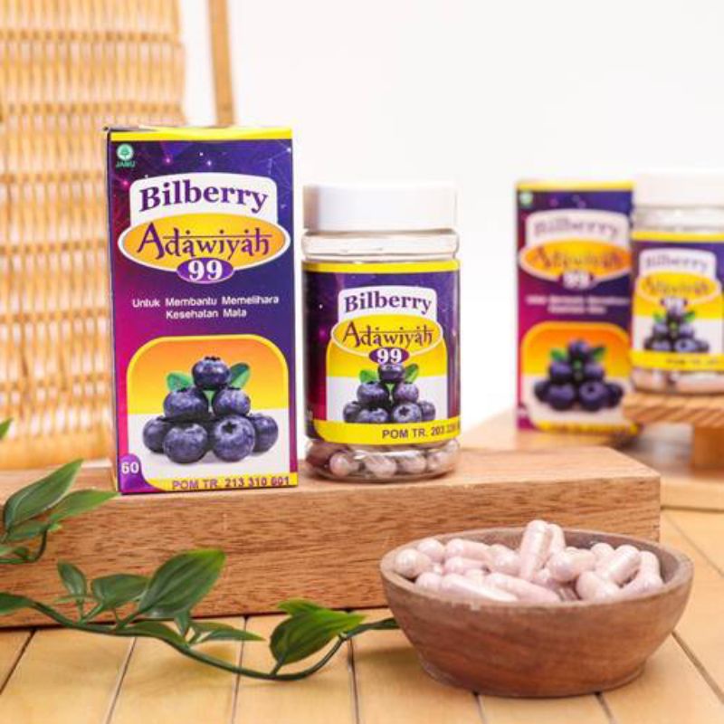 Jual Bilberry Adawiyah Kapsul/Belberry Adawiyah 99/Kapsul Ekstrak