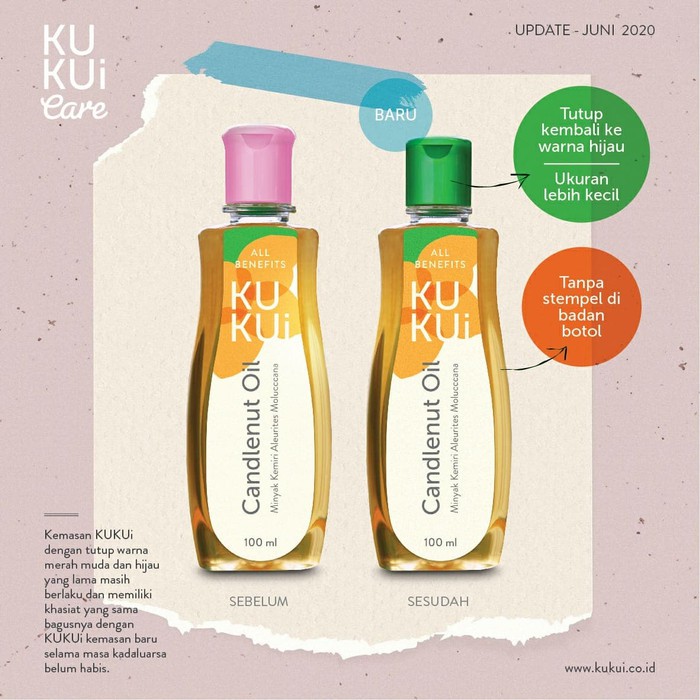 Jual MINYAK KEMIRI KUKUI (CANDLENUT OIL HAIR TREATMENT) Shopee Indonesia