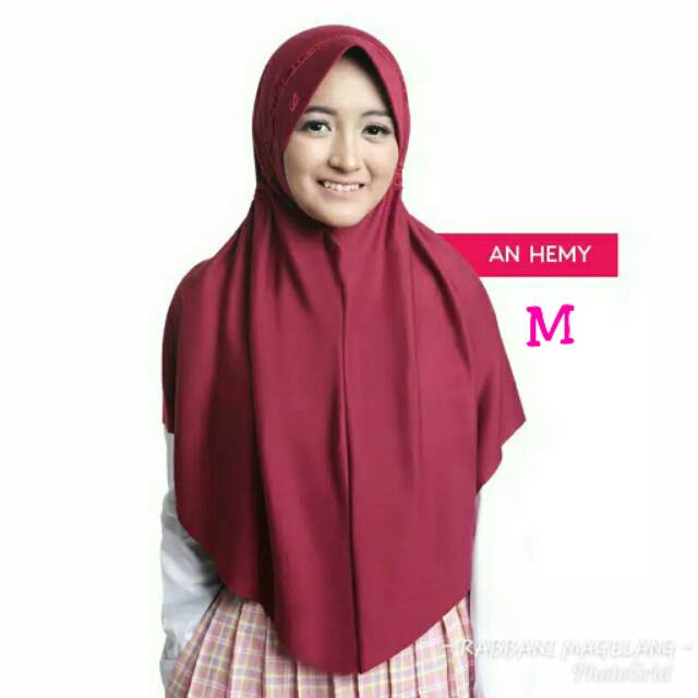 Rabbani Kerudung Sekolah HEMMY (M) Shopee Indonesia