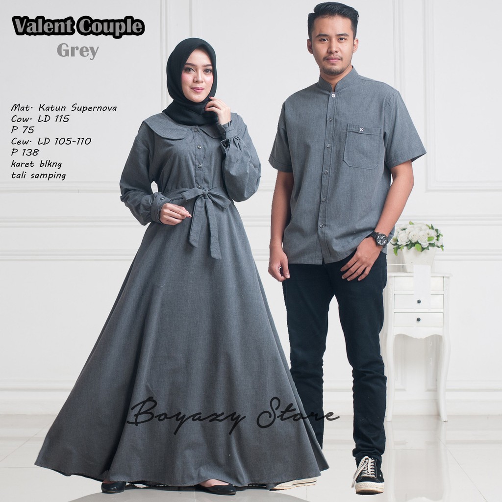 35+ Terbaik Untuk Warna Baju Gamis Couple Yang Bagus The Fashion Eggplant