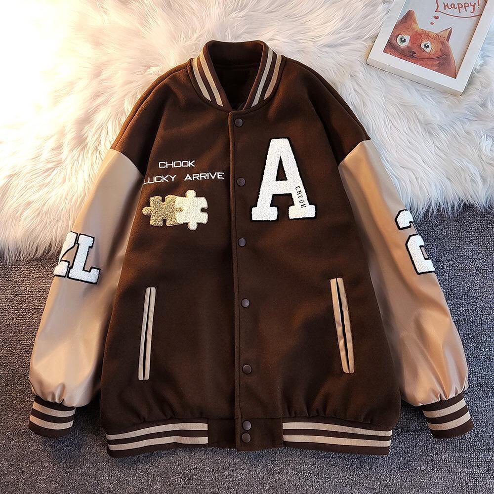 Jual Vallina A Jaket Baseball Varsity Premium Jacket Base Ball Unisex