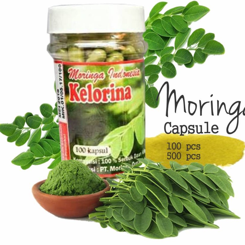 KELORINA 100 / Kapsul Daun Kelor / April 2021 / Suplemen Herbal