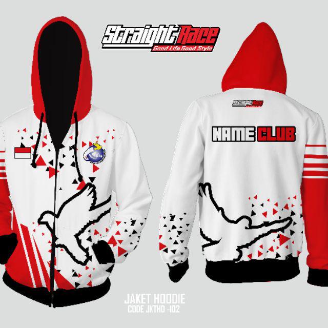 Jual Jaket Custom Merpati Balap Sprint Full Print | Shopee Indonesia