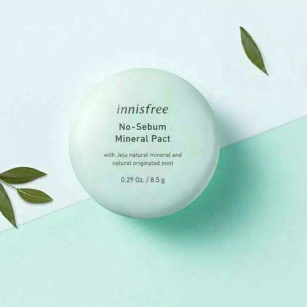 Jual INNISFREE No Sebum Mineral Powder Pact Bedak Padat Shopee Indonesia