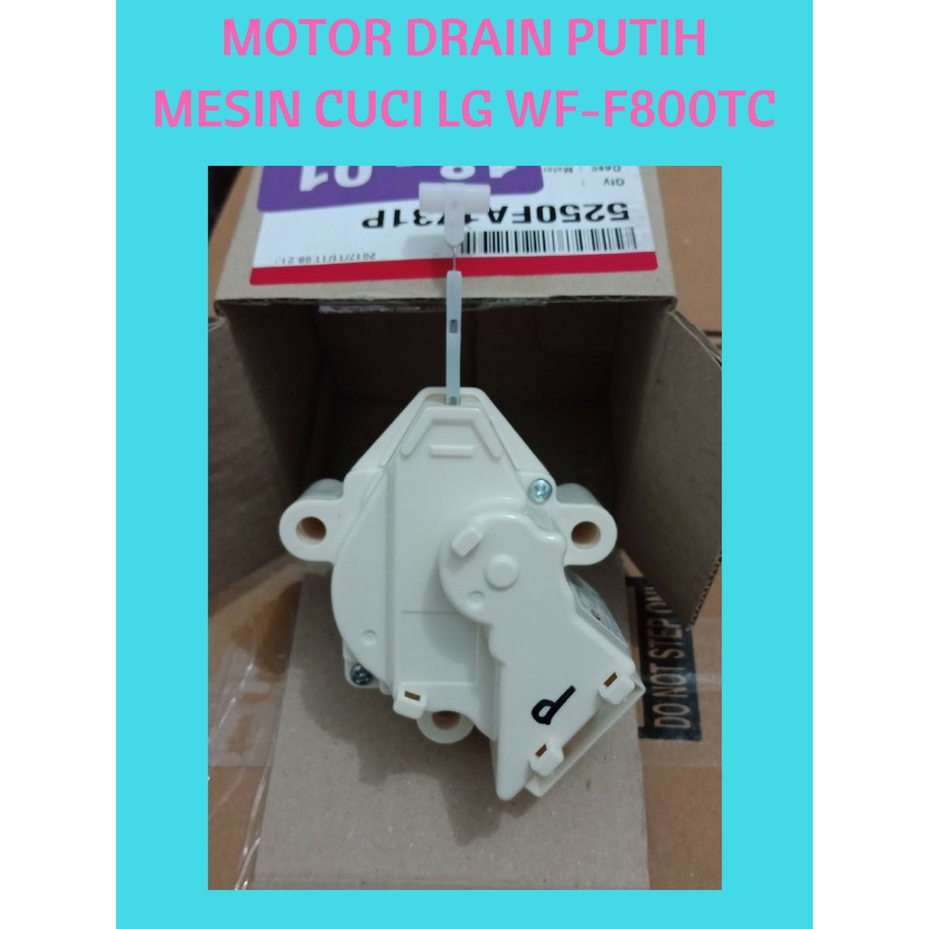MOTOR DRAIN PUTIH MOTOR BUANGAN AIR 3 KABEL MESIN CUCI