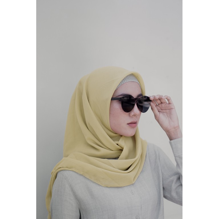 Jilbab Segi Empat Cornskin Premium Shopee Indonesia