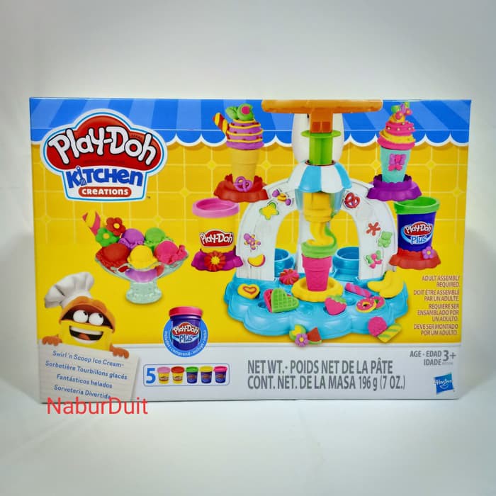 Jual Mainan Boneka Bayi Model Seperti Hidup Lembut Bahan Vinil Silikon Wa L72V1 Play-Doh Swirl N Scoop I | Shopee Indonesia