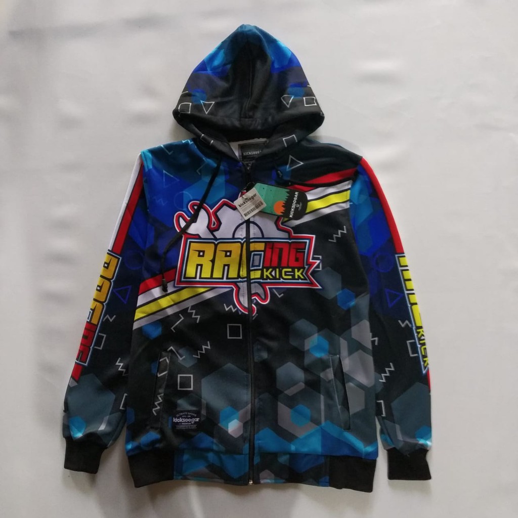 Jual Jaket Racing Kick Motor Balap Hoodie Sweater Racing Kick Star Pria Wanita Bahan Tebel Nyaman | Shopee Indonesia
