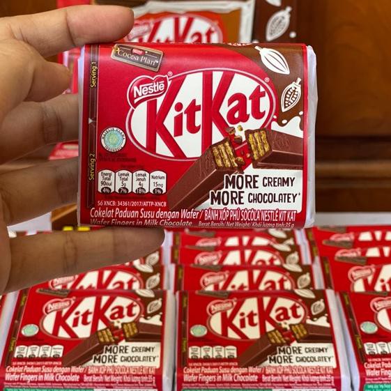 Jual Big Sale!! (Uig-713) Coklat Kit Kat 4F 35Gr / Kit Kat Nestle 35Gr / Kitkat Besar / Kit Kat Coklat / | Shopee Indonesia